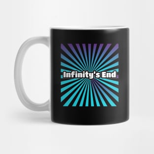 Infinity's End Blue Logo Mug